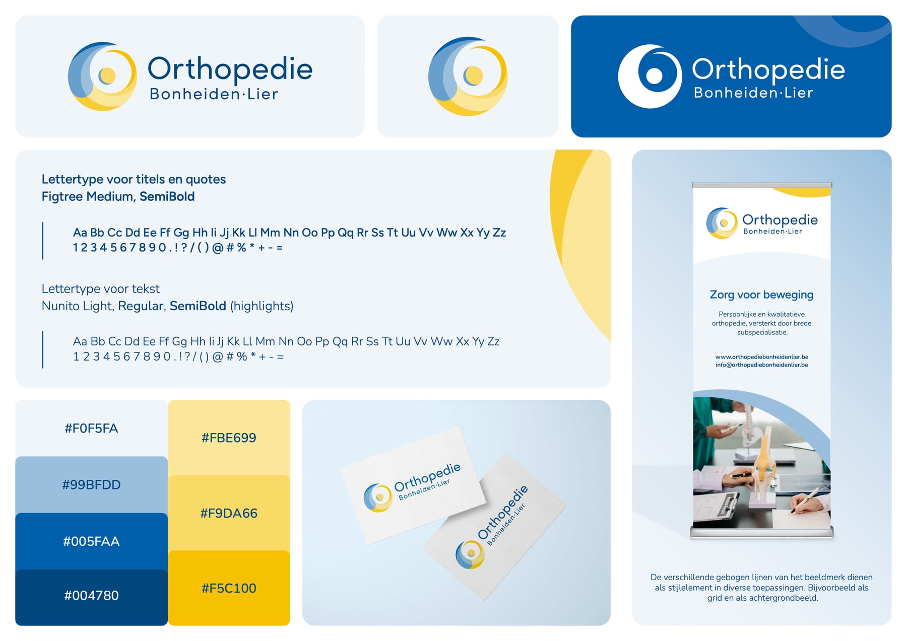 Het stijlblad van Orthopedie Bonheiden-Lier