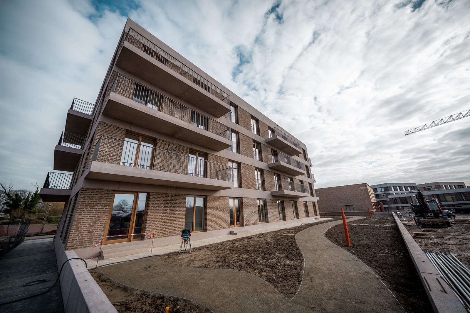 Het nieuwe praktijkgebouw van Orthodentes van buitenaf