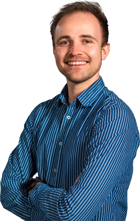 Dr. Wout Goos met de armen gekruist