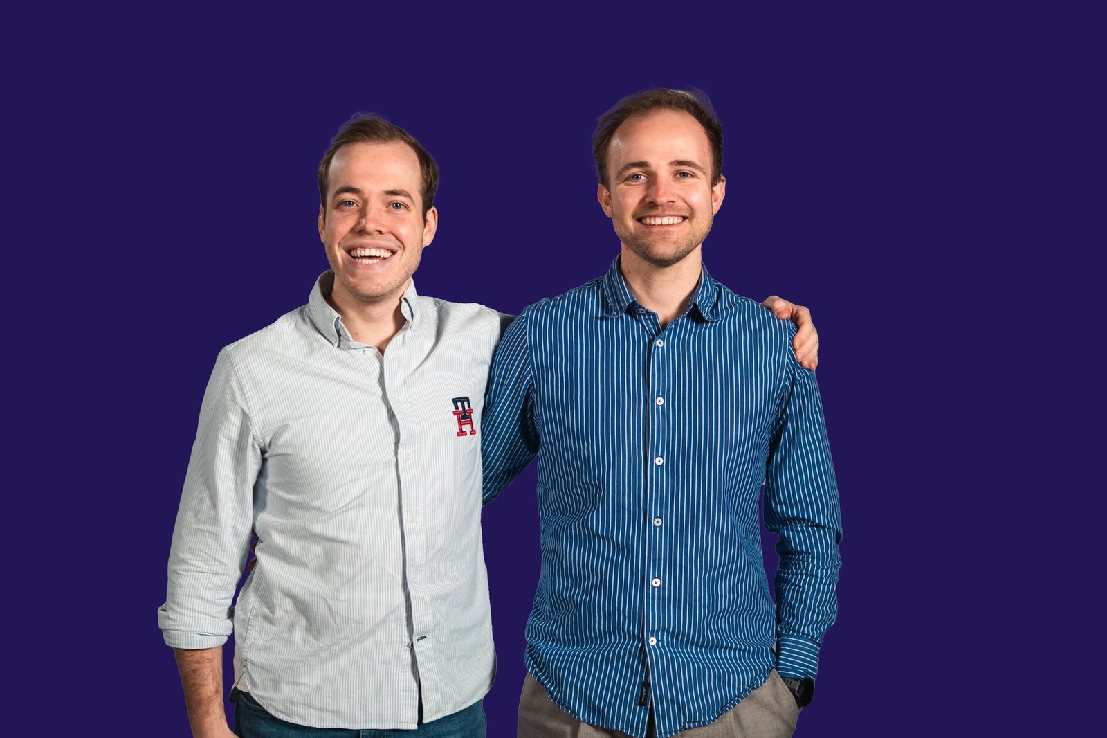 Wout Goos en Vincent Verleije, oprichters van Zorg Voor Digitaal